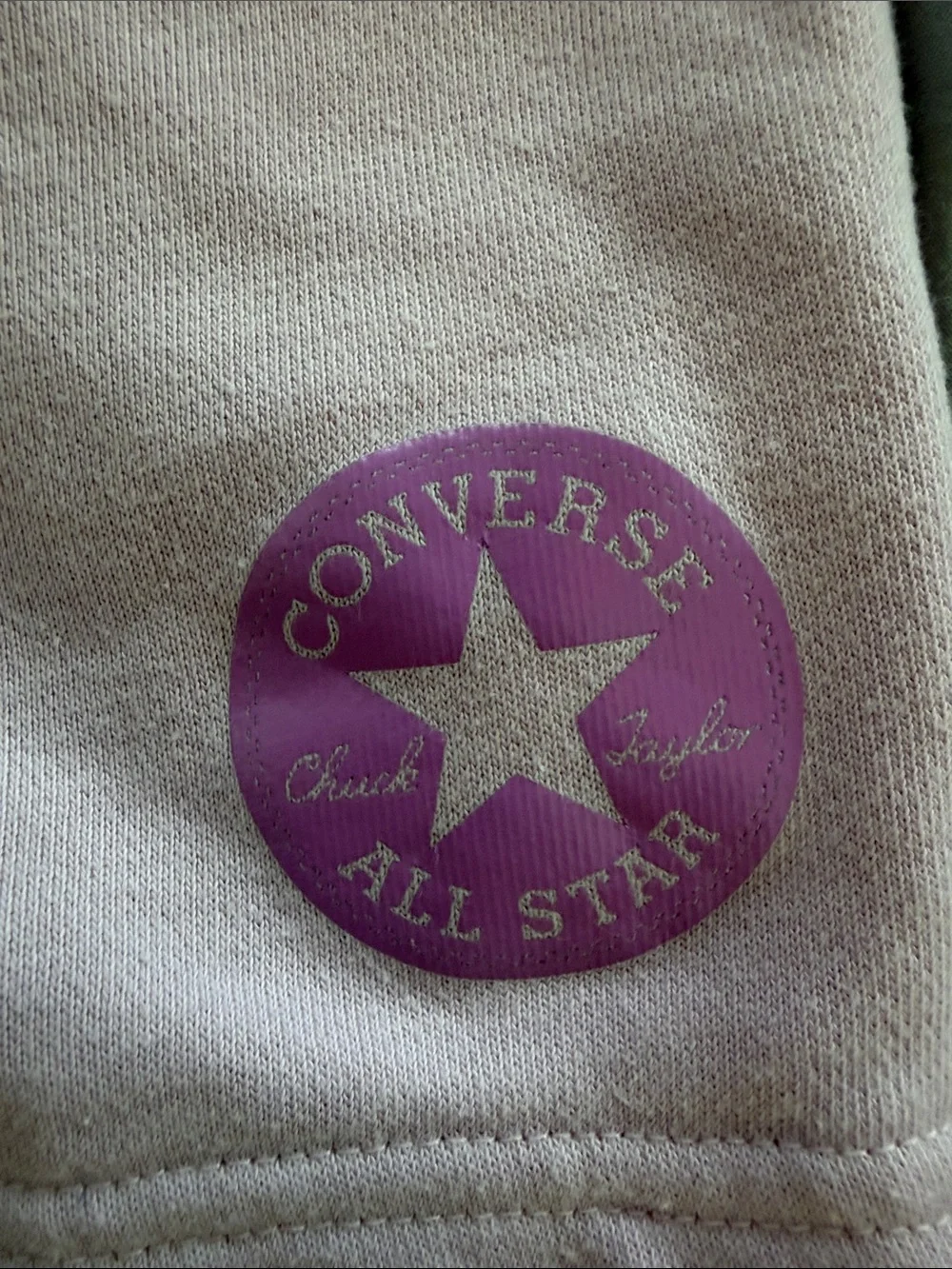 Converse Girls Pale Pink Terry Athletic Shorts